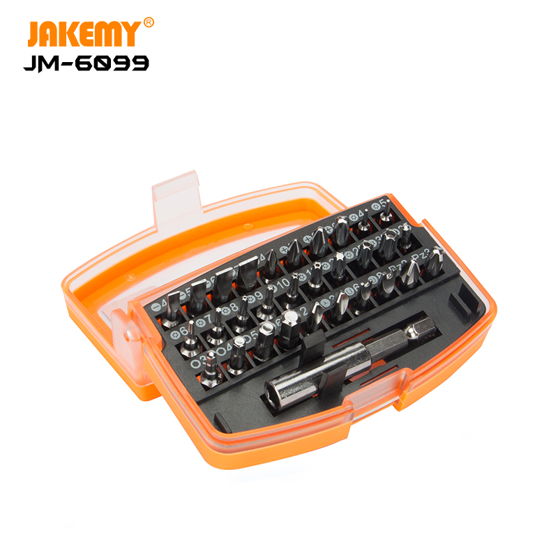 JAKEMY Multi-functional CR-V Mini Screwdriver Box Set DIY Repair Tool for Home Appliances Phone Laptop Watch Gamepad