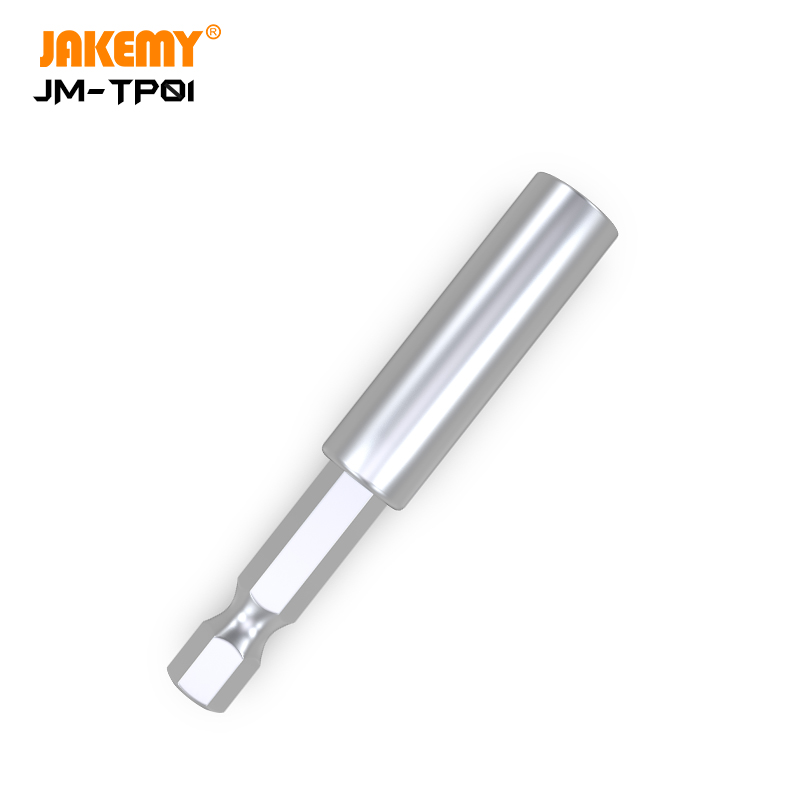 JAKEMY 1/4 Inch Magnetic Hex Screwdriver Socket Adapter Drill Nut Driver Impact Extension Bar