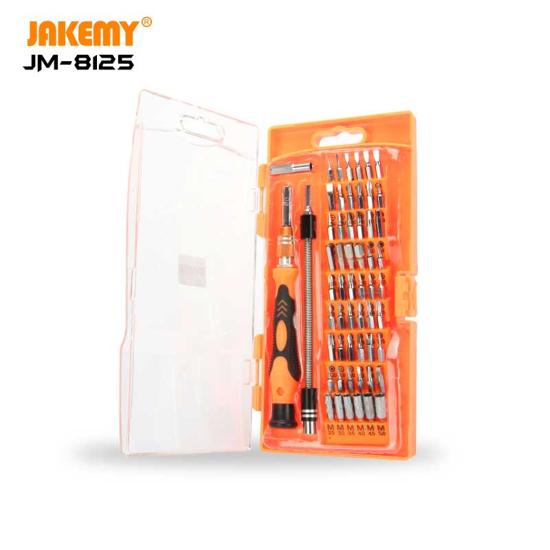 JAKEMY JM-6121 China supplier 31pcs in 1 professional diy repair tool kit ratchet screwdriver set for computer