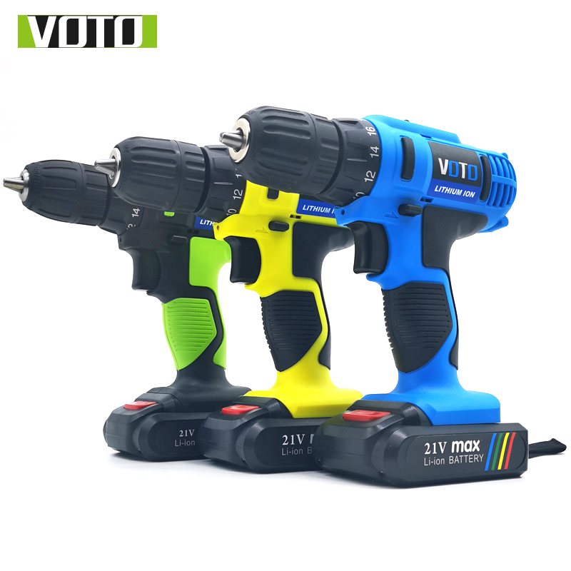 21V 36Nm lithium electric tools battery hand drill cordless for Remove nut by drilling lock screw