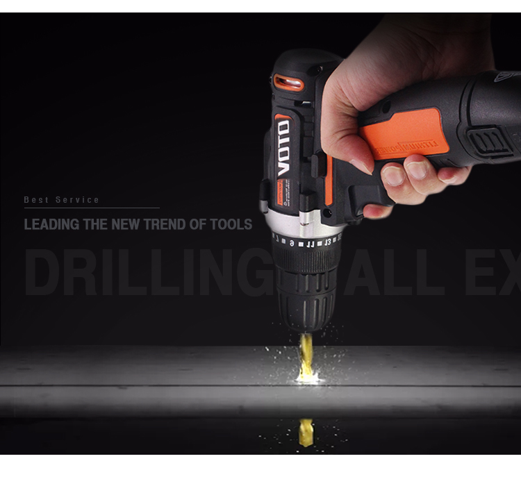 21V 36Nm lithium electric tools battery hand drill cordless for Remove nut by drilling lock screw