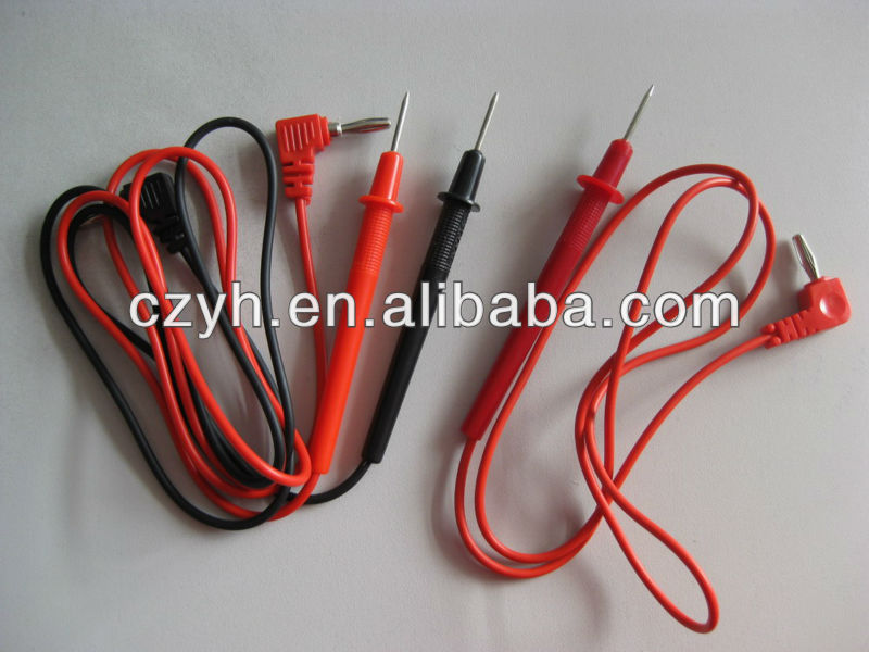 test probes with alligator clips