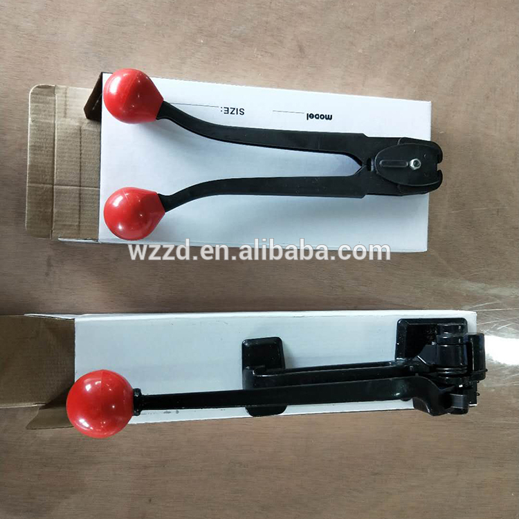 Manual steel strip combination packing tools steel strapping tensioner and Sealer