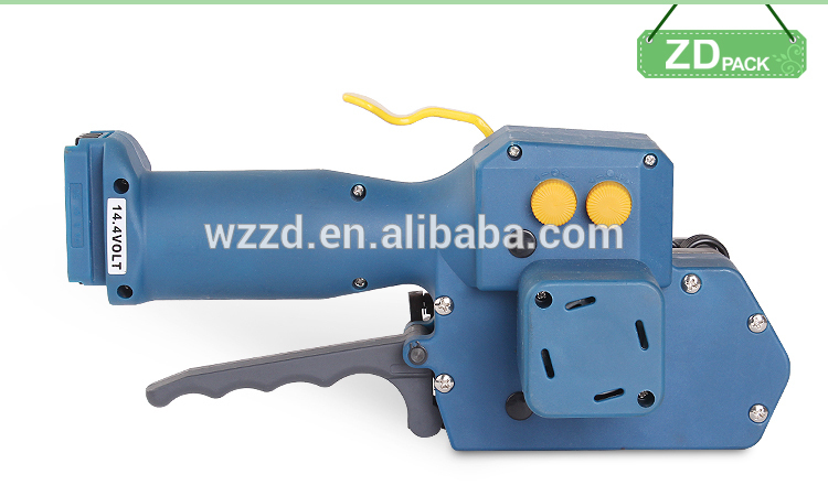 P323 Battery Rechargeable Poly Band Pallet Strapping Machine For Pallet Packaging System