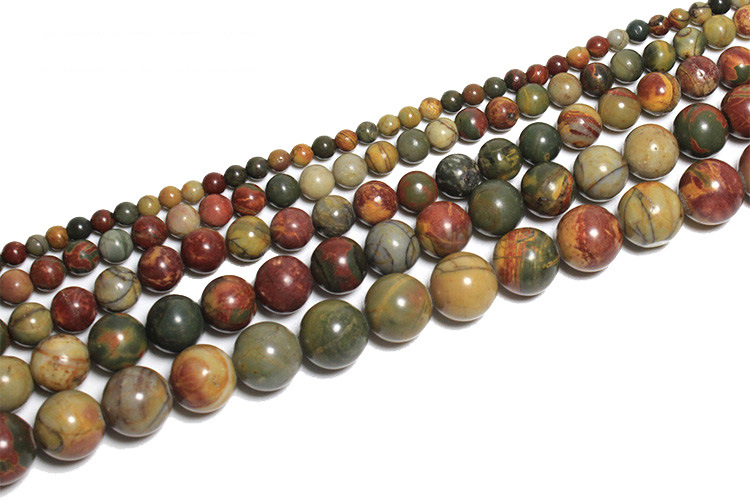 Wholesale AAA+ Mix Color Faceted Picasso Natural Stone Beads Jewelry Making DIY Bracelet Material 4/ 6/8/10/12 mm Strand 15''
