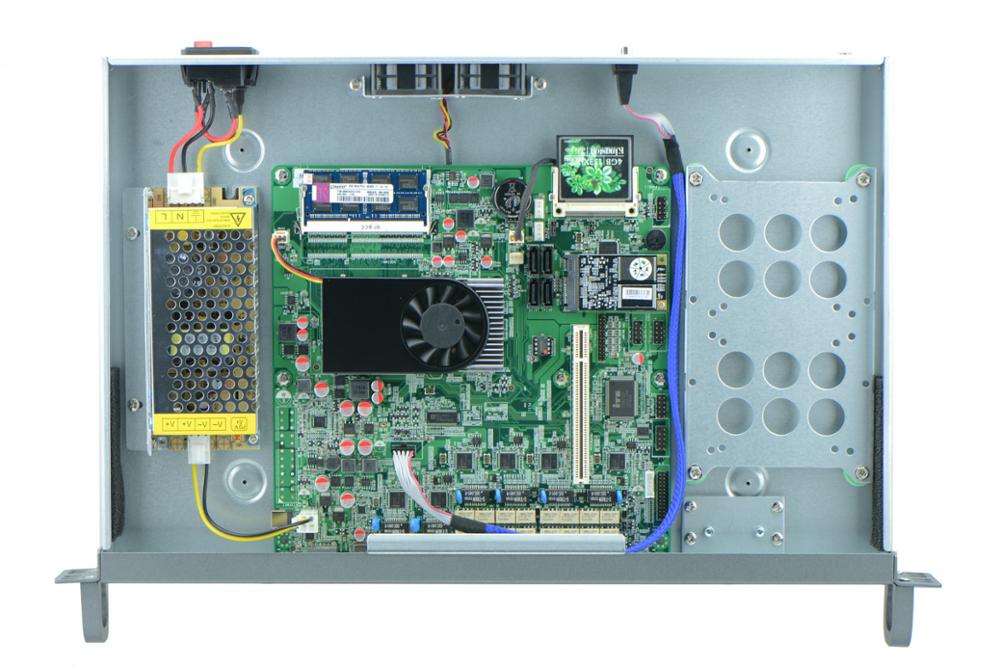 Intel Atom D2550 6LAN 1U rackmount network security server internet security router appliance
