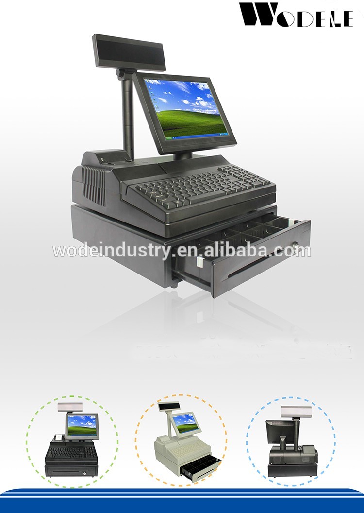 electronic cash register WD-9000E bill counter banding machine banknote bill counter cheap pos cash register