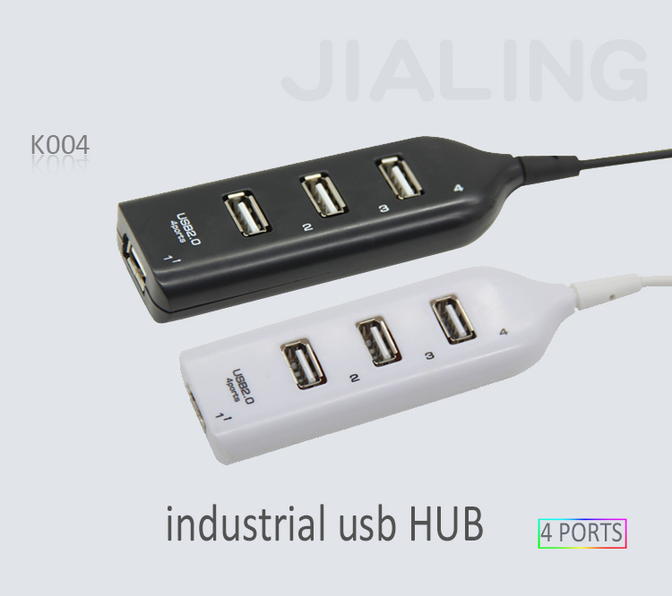 4 USB ports HUB cable industrial usb hub 2.0