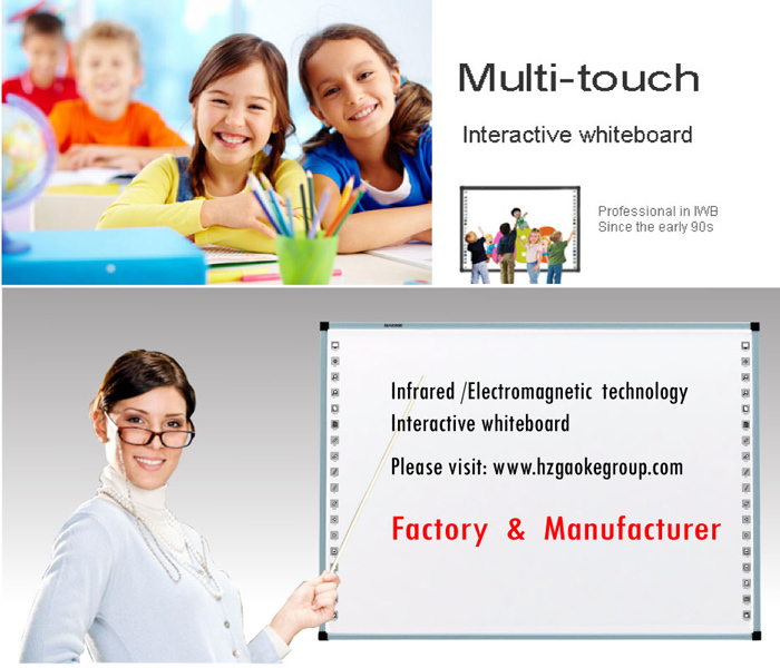 Interactive Whiteboard Multi Touch Smart Board With Projector