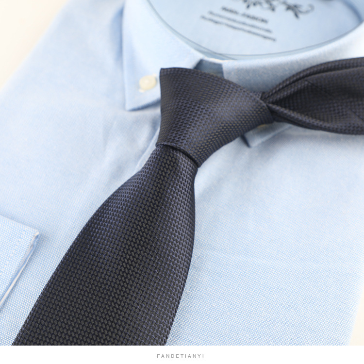 7cm Classic Silk Tie Woven Jacquard Neck Ties for men