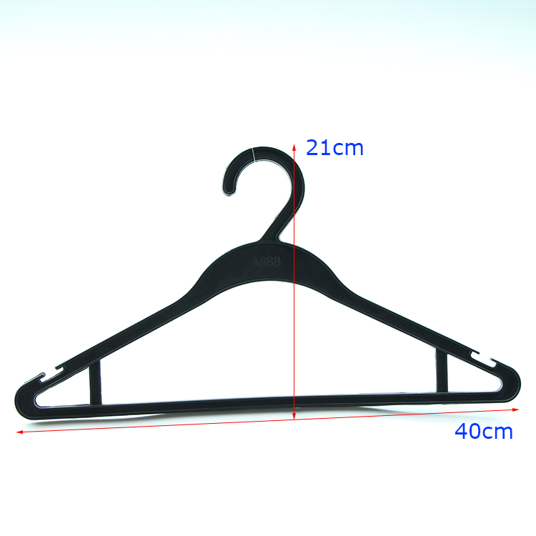 Cheap thin hanger disposable plastic hanger for laundry