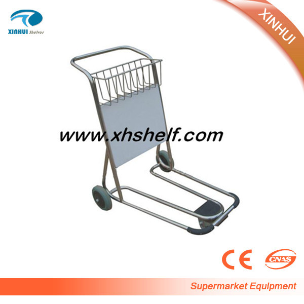 Durable luggage trolley airport hand luggage trolley luggage carrier trolley