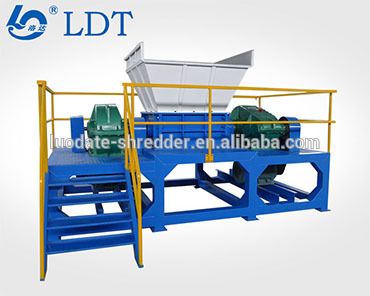 Durable tire shredder in rubber raw material machinery