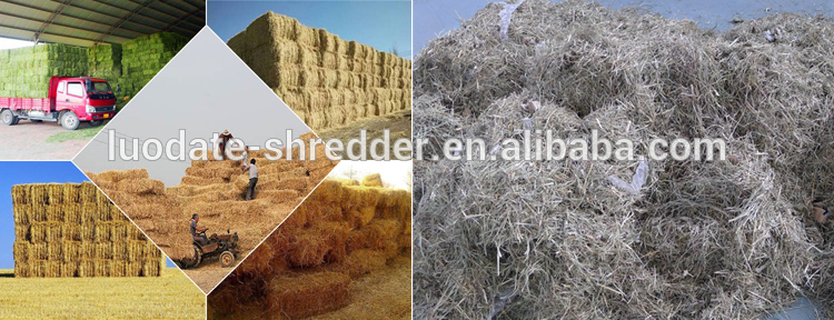 Efficient grass shredder/grass shredder machine/biomass shredder