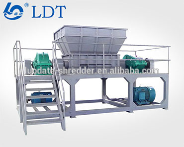 automatic textile clothes fabric shredder