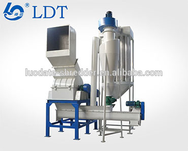 Newly released glass shredder machine mobile blades equipped