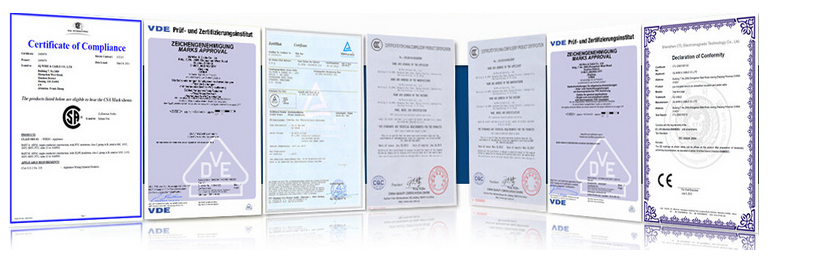 IEC 60320 C15 3 Conductor 3 Prong AC Power Cord Korea KSC8305 Certification