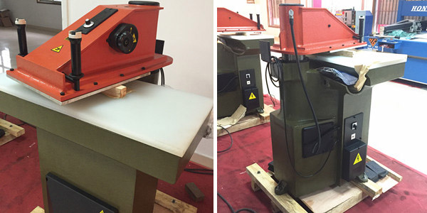 Hot sell Hydraulic swing arm shoemaking cutting press