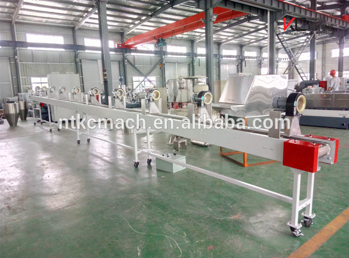 LCP pellets cutting granulation line extruder machinery