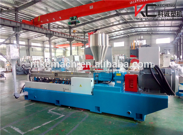 LCP pellets cutting granulation line extruder machinery
