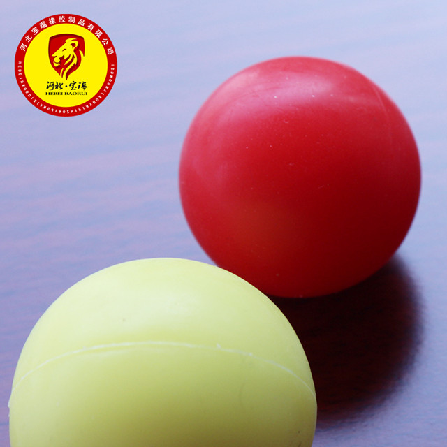 Factory customized silicone rubber ball and vibrating screen ball