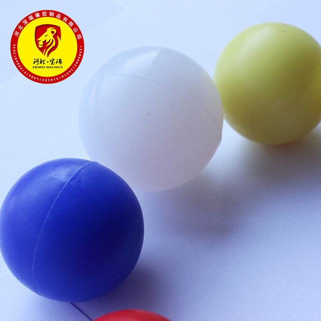 Factory customized silicone rubber ball and vibrating screen ball