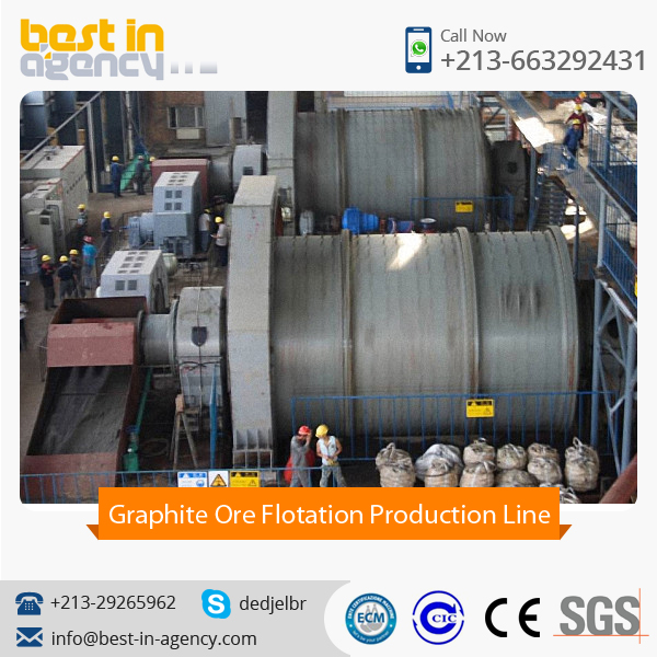 High Efficiency Graphite Ore Flotation Process Production Line