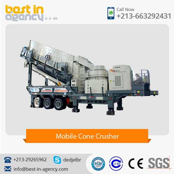 High Capacity Automatic Stone Mobile Cone Crusher Machine