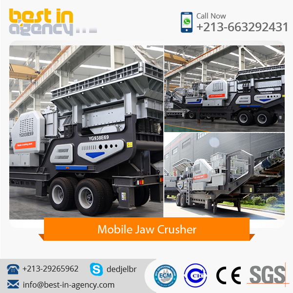Manufacturer of Lime Stone Concrete Crusher Mobile Jaw crusher