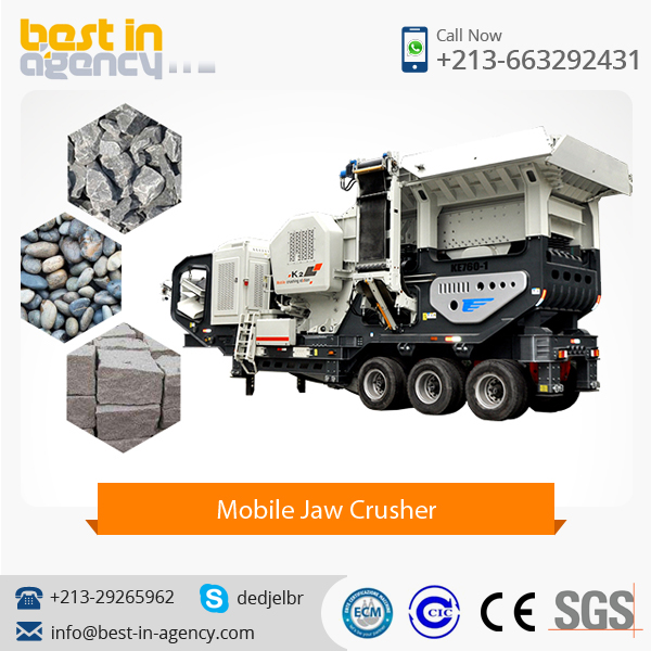 Manufacturer of Lime Stone Concrete Crusher Mobile Jaw crusher