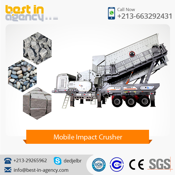 Top Quality Performance Stone Crushing Machine Mobile Impact Crusher