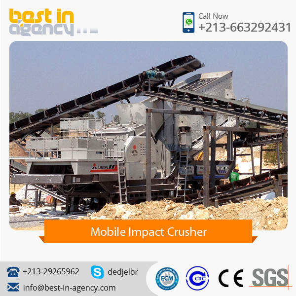 Mining Machine High Grade Industrial Mobile Impact Crusher