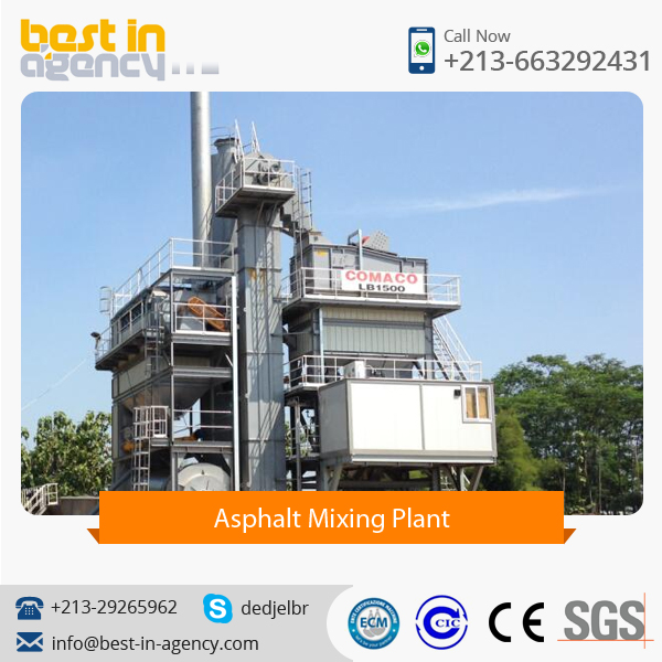 High Performance Efficient Easy Operation Asphalt Mixing Plant
