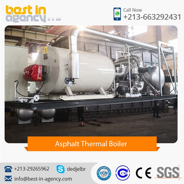 High Quality Asphalt Thermal Oil Heating Boiler with Circulation Pump