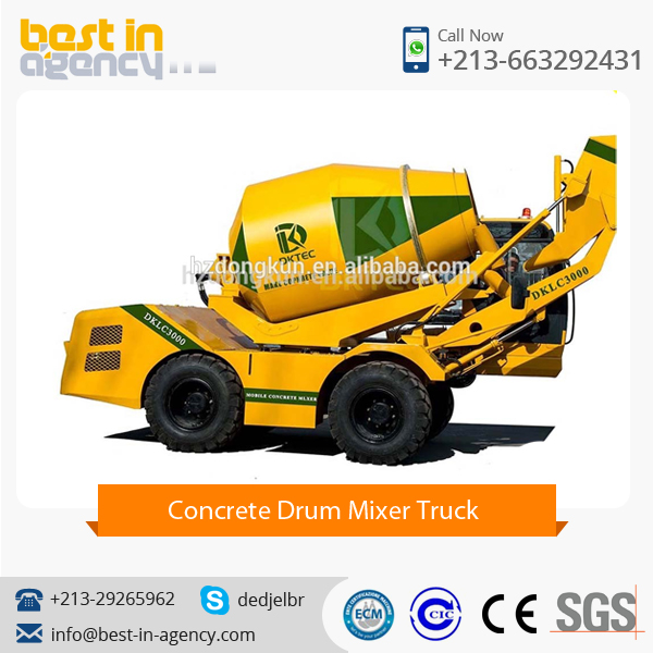 Self Loading Heavy Duty Concrete Mixer Truck at Attractive Price