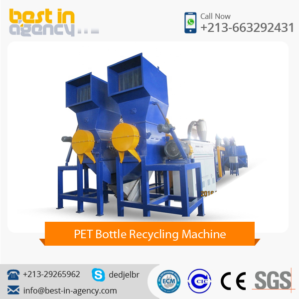 Plastic Recycling Machinery PET Bottles Washing Machine at Best Price