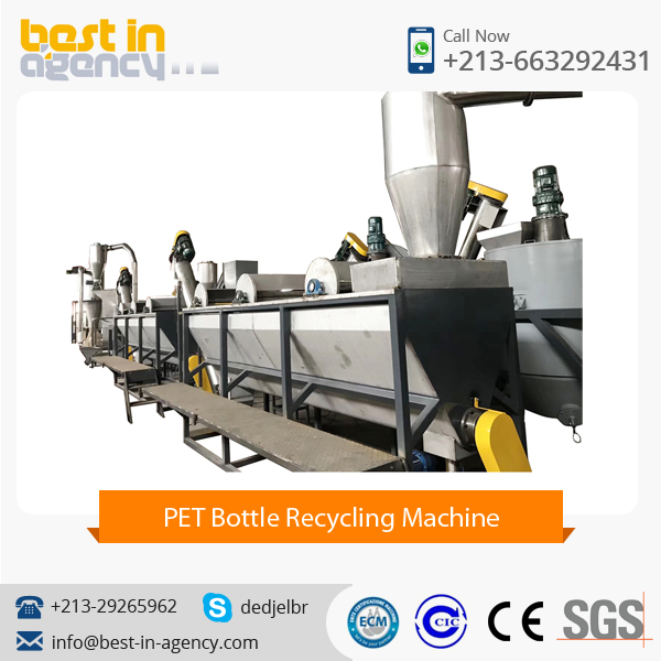 Industrial PET Plastic Bottle Recycling Machine at Attractive Price