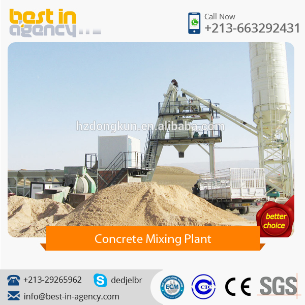 HZS90 Fast Assembling Top Grade Ready Mixed Concrete Mixing Plant Exporter