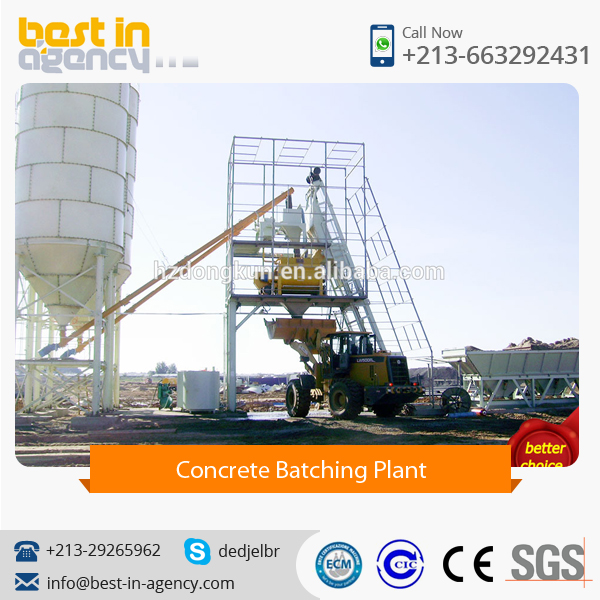 Best Price Hot Sale HZS120 Ready Mixed Concrete Batching Plant