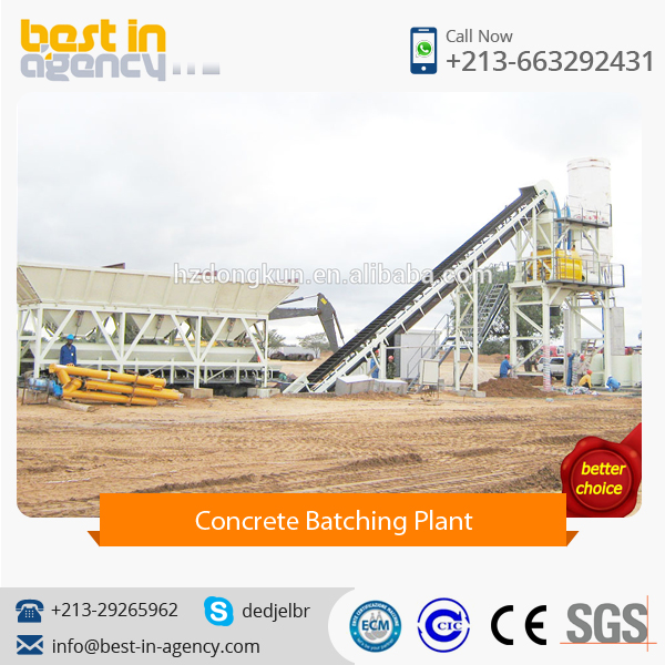 High Quality Cement Production Concrete Mixing Batching Plant