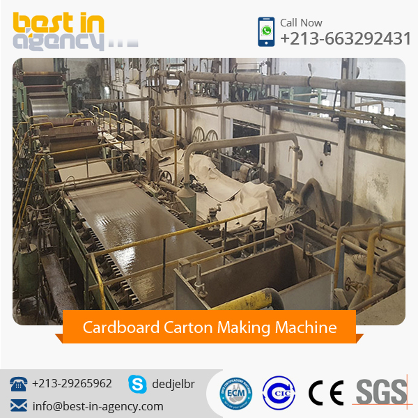 High Quality Best Performance Corrugated Cardboard Carton Making Machine
