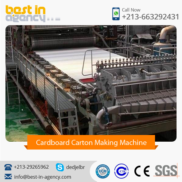 High Quality Best Performance Corrugated Cardboard Carton Making Machine