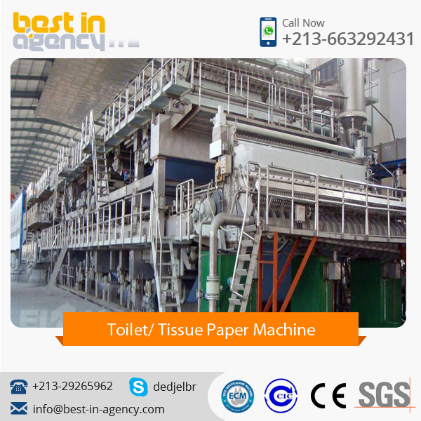Good Quality Industrial Heavy Duty Toilet Tissue Paper Roll Manufacturing Machine