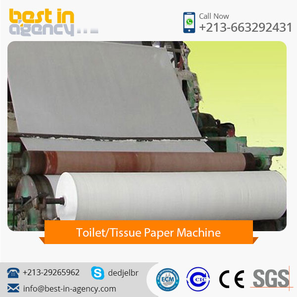 Best Quality Automatic Toilet Paper/ Tissue Paper Making Machine at Affordable Price