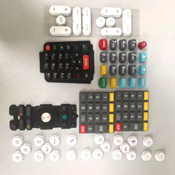 OEM Customized Elastomer Silicone Silicon Key Button Rubber Keypads