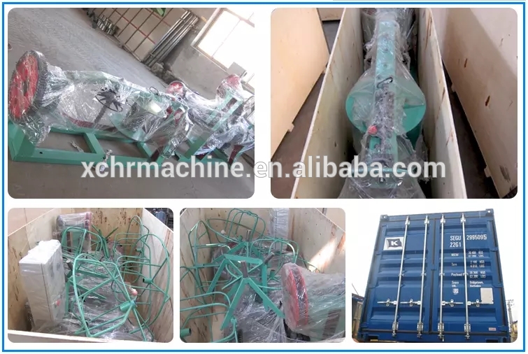 Hot selling single and double twisted barbed wire making machine
