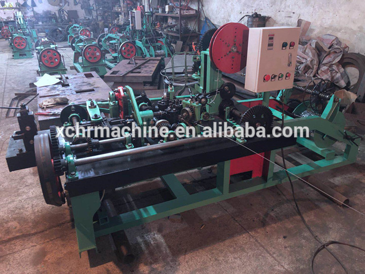 Best price and high speed barbed wire making machine