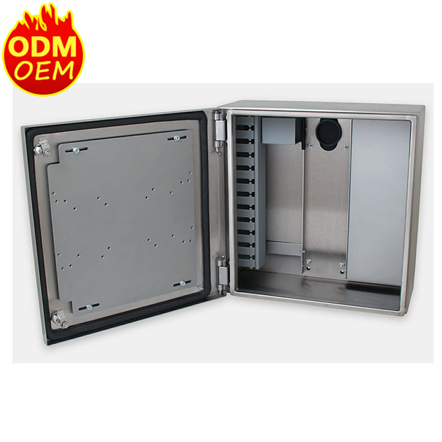 Customized all kinds of sheet metal enclosure contained steel electronic and aluminum stainless steel case or housing and box