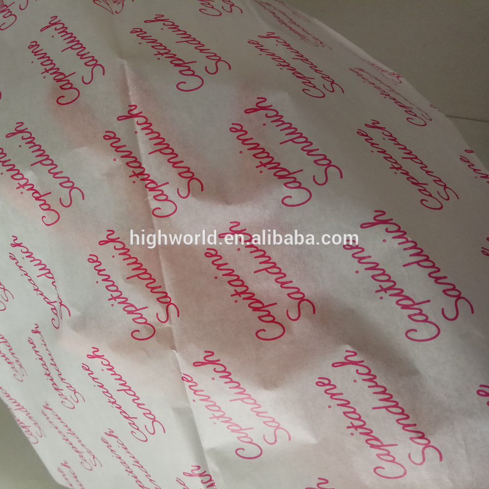 Wholesale cheap french cheese food oil proof food grade wax tissue paper wrapping paper