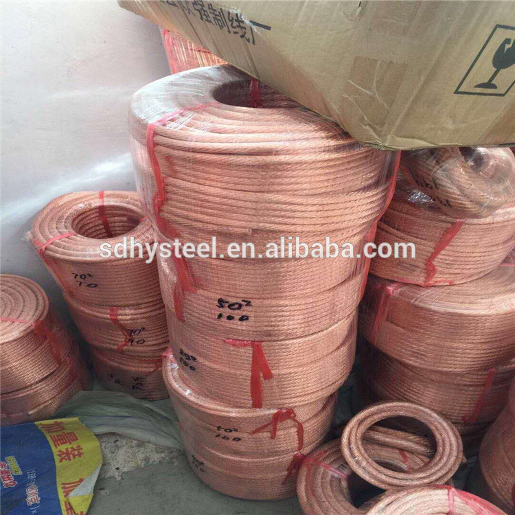 High quality copper clad steel strand wire 30% conductivity 95mm sq